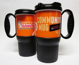 dunkinmugs websized 300x249 Dunkin Donuts Free Coffee Fundraiser